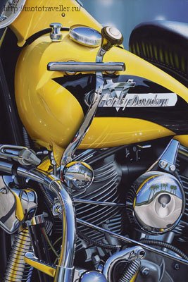 Бак мотоцикла H-D