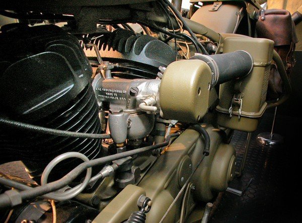 Двигатель мотоцикла Harley-Davidson WLA