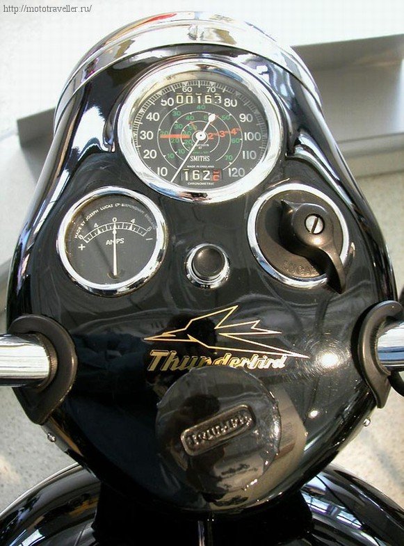 Спидометр Smiths мотоцикла Triumph Thunderbird