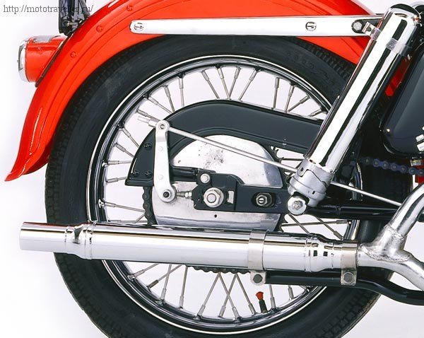 Заднее колесо мотоцикла Harley-Davidson KHK