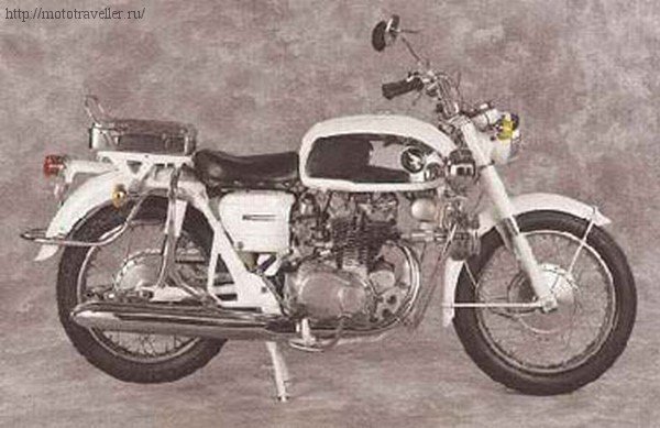 Американский полицейский мотоцикл Honda cb 450