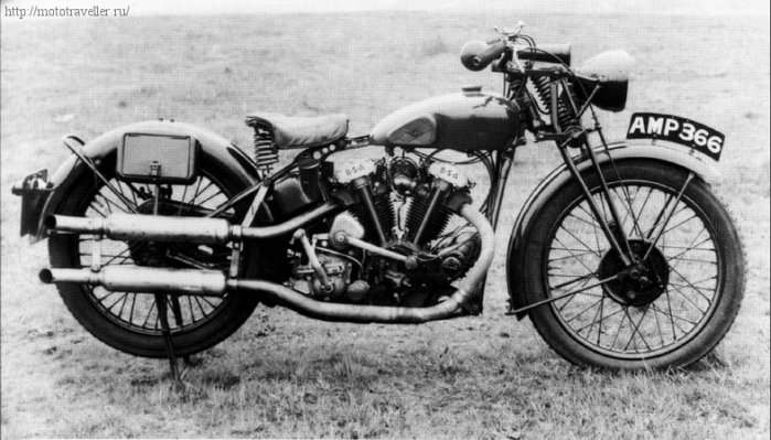 BSA военный мотоцикл. Облегченная версия.