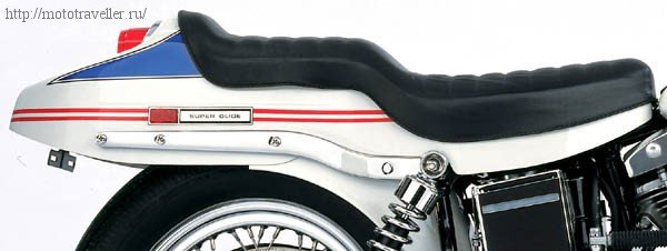 Хвост мотоцикла harley-davidson-super-glide