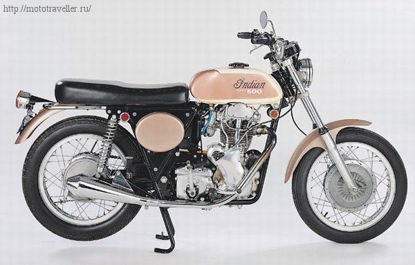 Мотоцикл Indian Velo 1970 года.