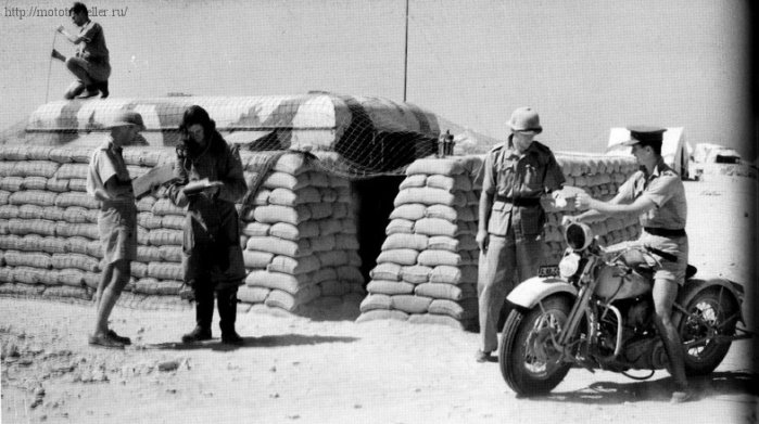 Военный канадский мотоцикл Harley-Davidson WLC