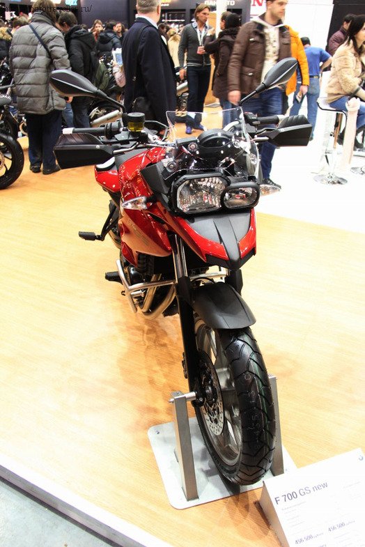 Отчет о посещении выставки МОТО ПАРК 2013. Мотоцикл BMW F 700 GS
