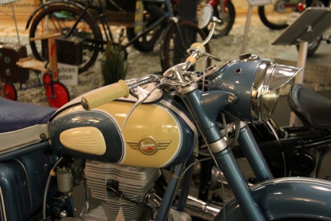Музей мотоциклов ГДР в Берлине. Simson.