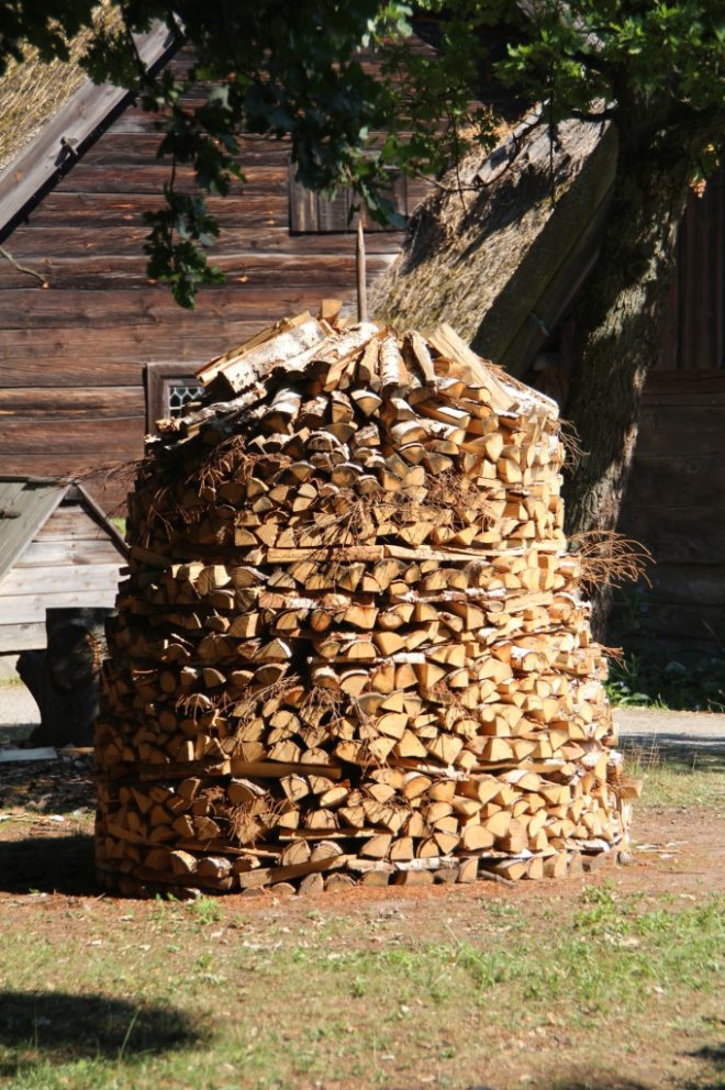 Шведская поленница