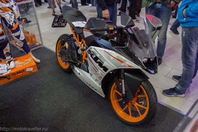 KTM на выставке мотоциклов в Питере