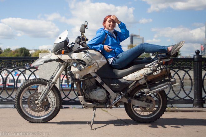 Мотоэкскурсия на эндуро по Москве.