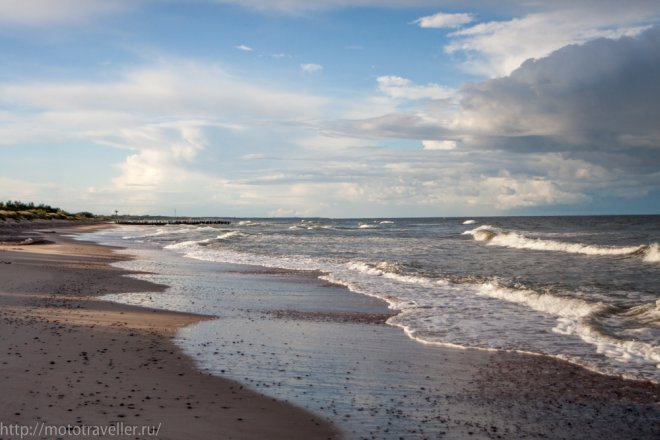 Балтийское море осенью